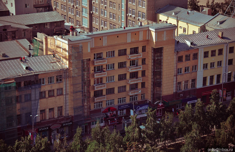 Жилой дом «Сибстройпути» на Красном проспекте, № 13. Новосибирск. Фото: Степанов Слава