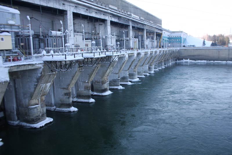 ОбьГЭС.  Новосибирская гидроэлектростанция. Фото: Евгений Аникеев