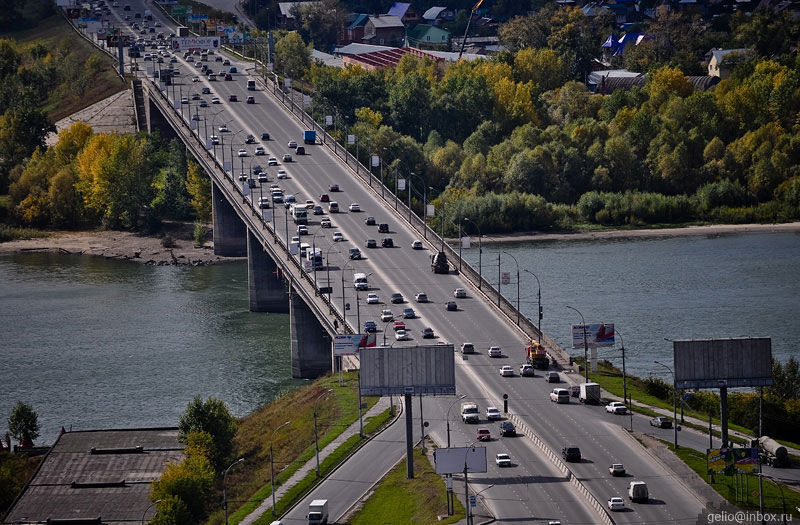 Димитровский мост. Новосибирск. Фото: Степанов Слава