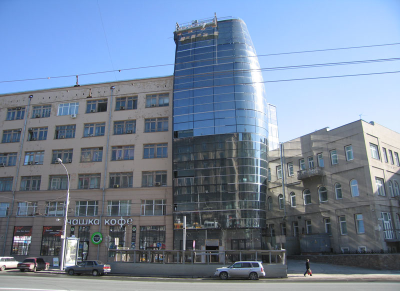 Здание бизнес-центра по ул. М. Горького 78. Новосибирск
