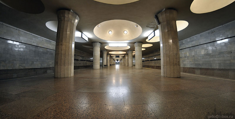 Станция «Площадь Гарина-Михайловского». Новосибирский метрополитен. Дзержинская линия. Фото: Степанов Слава