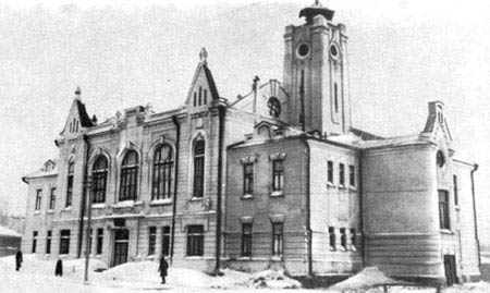 Школа на Андреевской площади (ул.Сибирская). Новониколаевск
