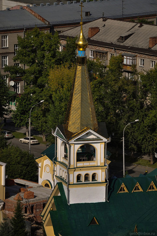 Вознесенский кафедральный собор (Новосибирск, ул. Советская, 91). Фото: Степанов Слава