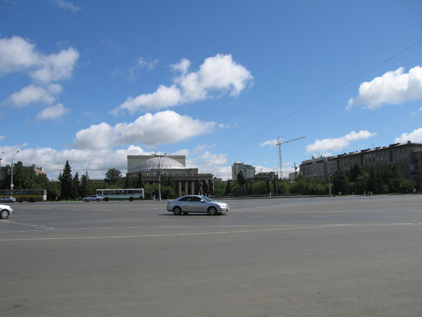 Площадь Ленина в Новосибирске