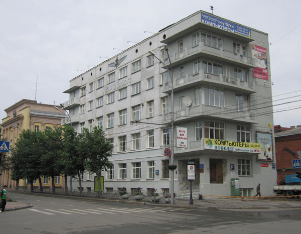 Дом Аэрофлота (Новосибирск, Красный проспект, 44). 2007 г.