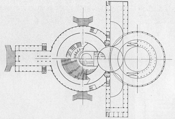 2. Проект ДКиН  архитектора А. З. Гринберга, художника М. И. Курилко, архитектора  Т. Я. Бардта. 1931 год