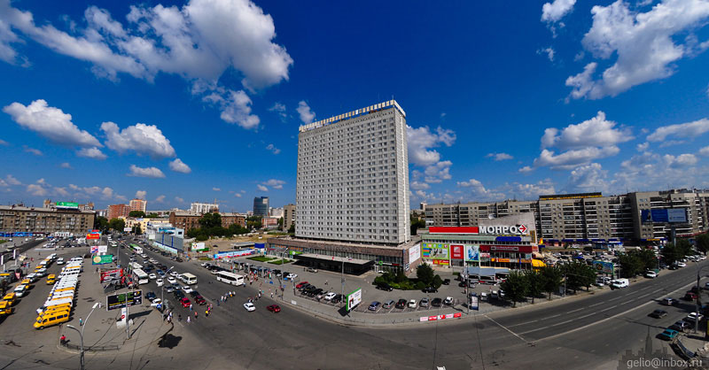 Гостиница «Новосибирск» | Архитектура Новосибирска