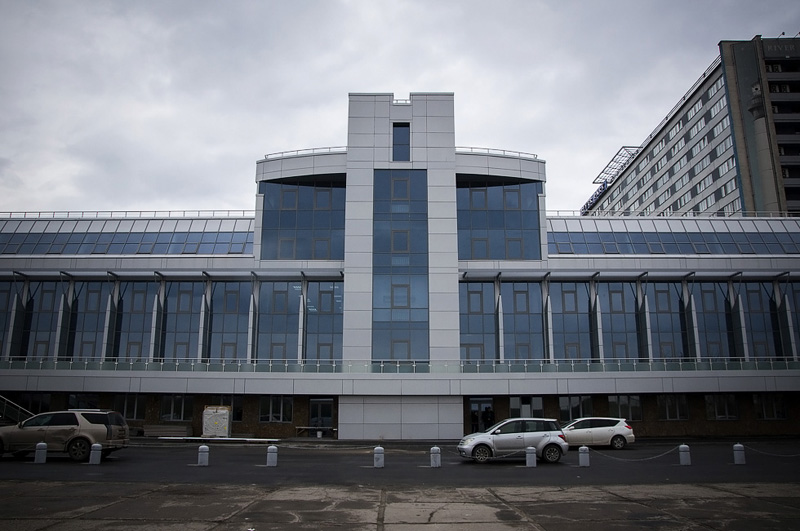  Здание бизнес-центра «Речной вокзал». Новосибирск. 2013