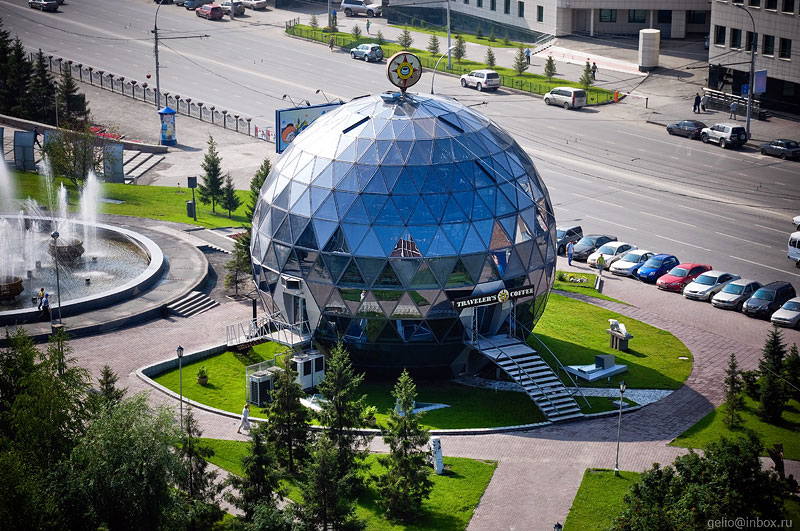 Павильон «Глобус». Новосибирск. Фото: Степанов Слава