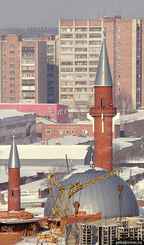 Новосибирская Соборная мечеть. Фото: Степанов Слава