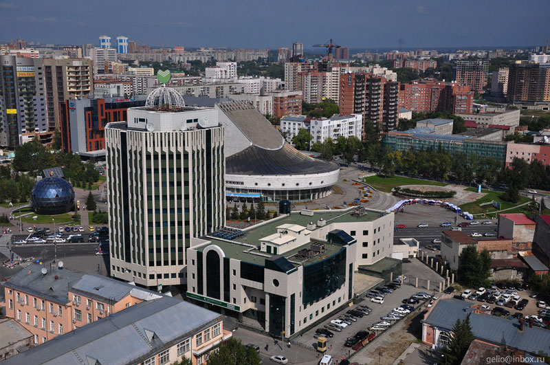 Здание Сберегательного банка. Новосибирск. Фото: Степанов Слава