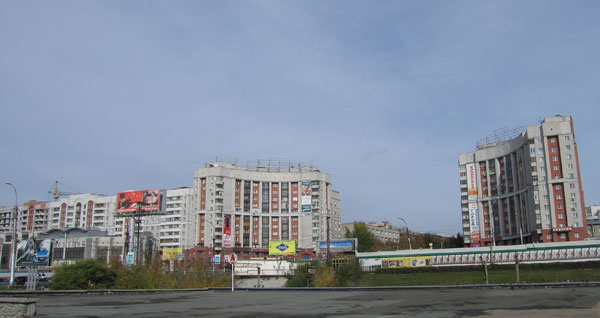 Жилые дома по ул. Восход. Новосибирск