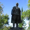 Памятник Кирову в парке Кирова. Новосибирск