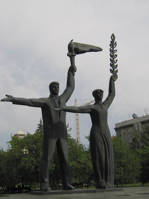 Ленин на Ленина. Новосибирск
