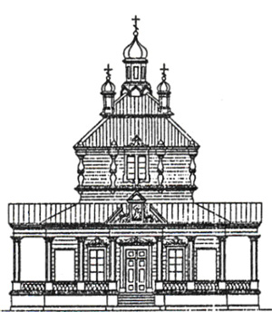 Проект Никольской церкви (село Бугринское)