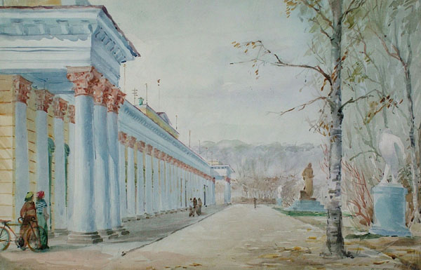 Рисунки архитектора В.А. Касаткина