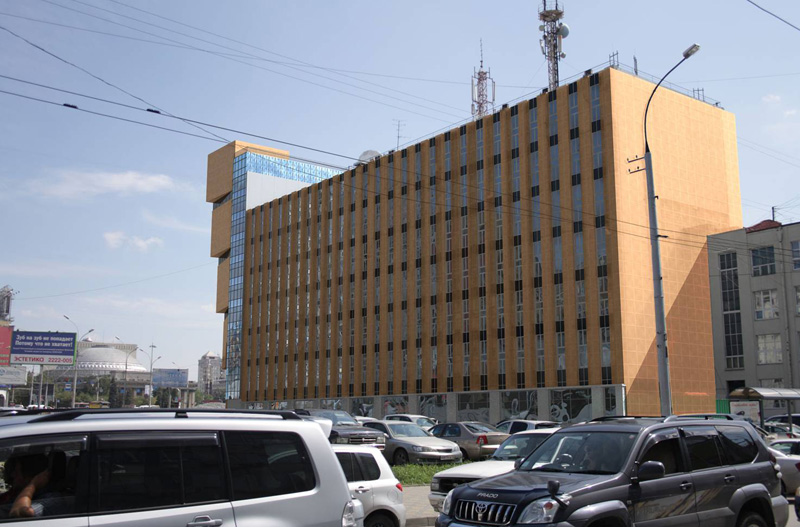 Проект реставрации фасада ОАО «Ростелеком» в Новосибирске. Александр Шульгин & DBC international LTD