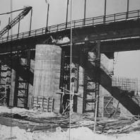 Строительство Новосибирской ГЭС
